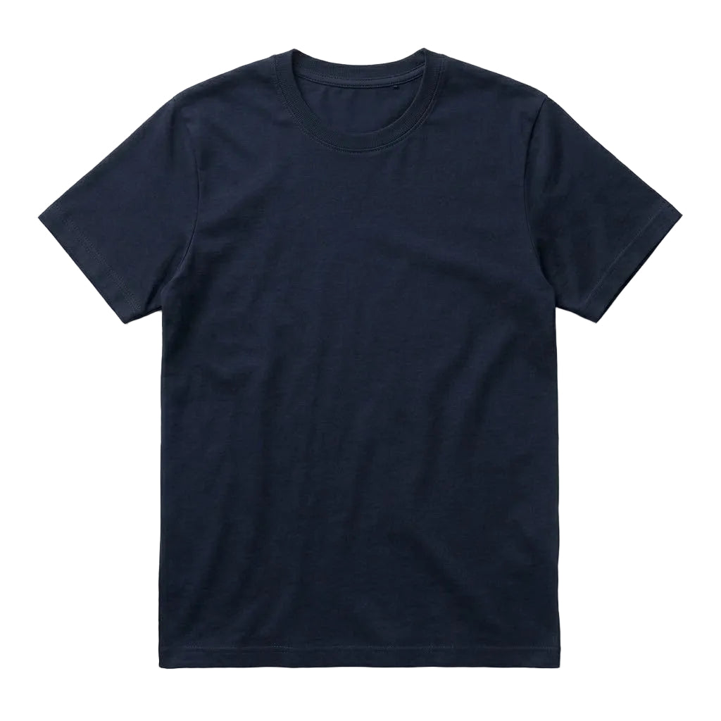 Premium Royal Blue Round Neck T-Shirt